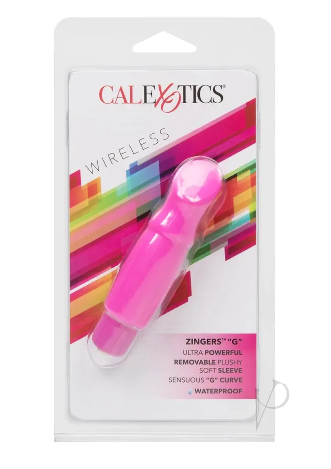 Bullets Vibrators Zingers G GSpot Vibrator Pink