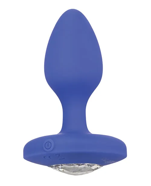 Cheeky Gems Rechargeable Silicone Vibrating Plug Medium Blue Cheeky Anal Cheeky Gems Rechargeable Silicone Vibrating Plug Medium Blue Cheeky Anal