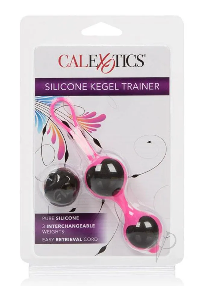 Cocolicious Silicone Trainer Kegel Balls BlackPink Kegel Female Sex Toys