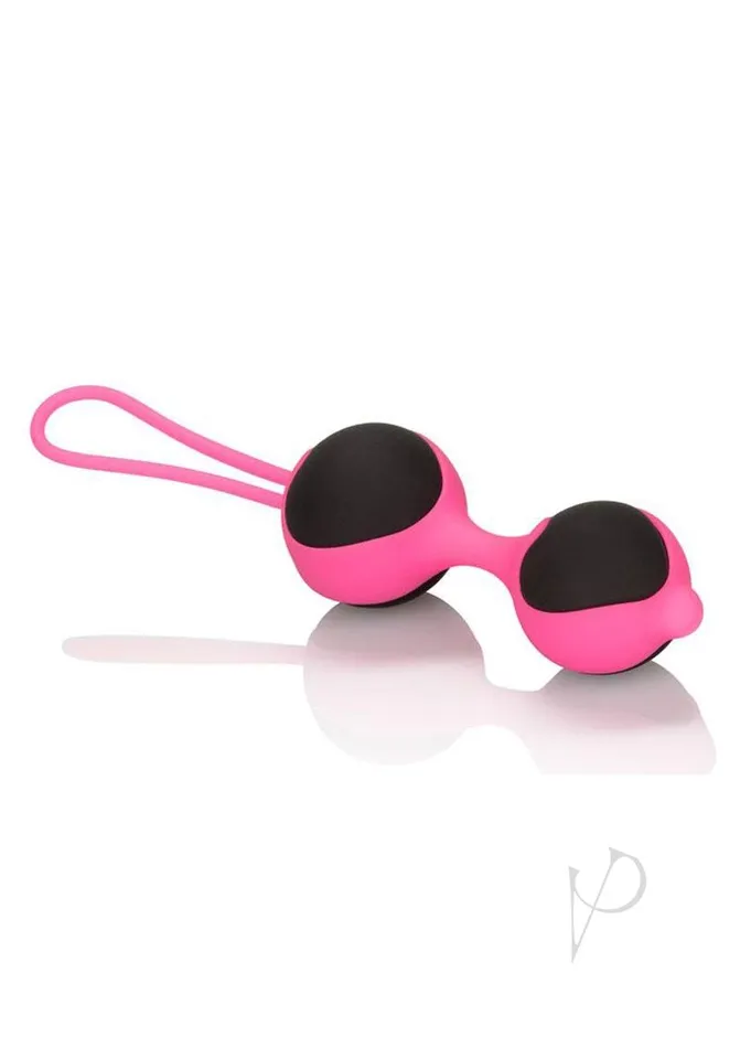 Cocolicious Silicone Trainer Kegel Balls BlackPink Kegel Female Sex Toys