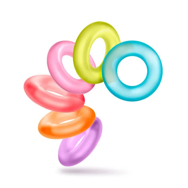 Couples SimpleeDiscreet Play With Me King of the Ring 6ct Cock Rings