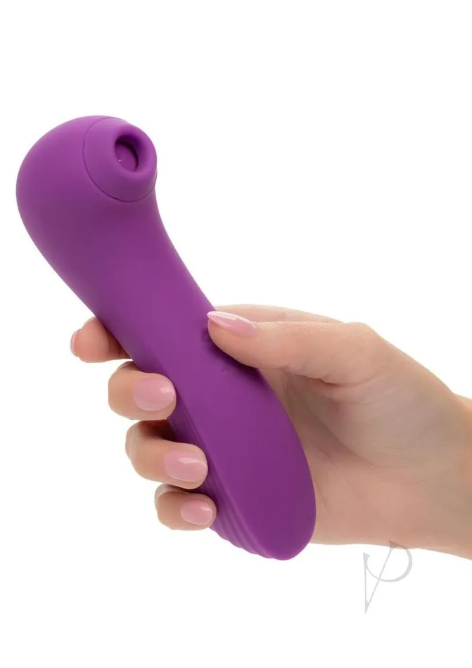 Couture Collection Dual Pleasure Wand Rechargeable Silicone Clitoral Massager Purple Couture Collection Female Sex Toys Couture Collection Dual Pleasure Wand Rechargeable Silicone Clitoral Massager Purple Couture Collection Female Sex Toys