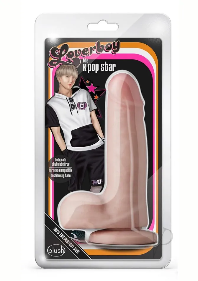 Coverboy Dildos Coverboy K Pop Star Dildo 725in Vanilla