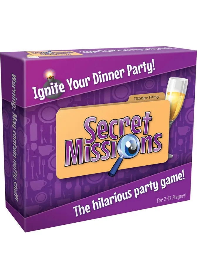 Creative Conceptions Secret Missions Dinner Party Game Games