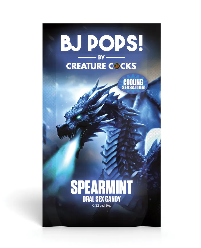 Creature Cocks Dildos Creature Cocks CC Bj Pops Cooling Spearmint