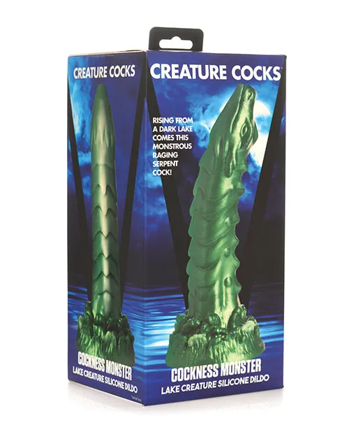 Creature Cocks Dildos Creature Cocks Cockness Monster Lake Creature Silicone Dildo Multicolor
