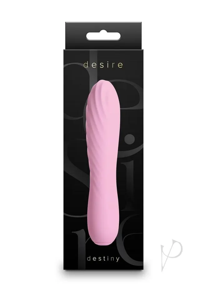 Desire Destiny Rechargeable Silicone Vibrator Pink Desire Vibrators