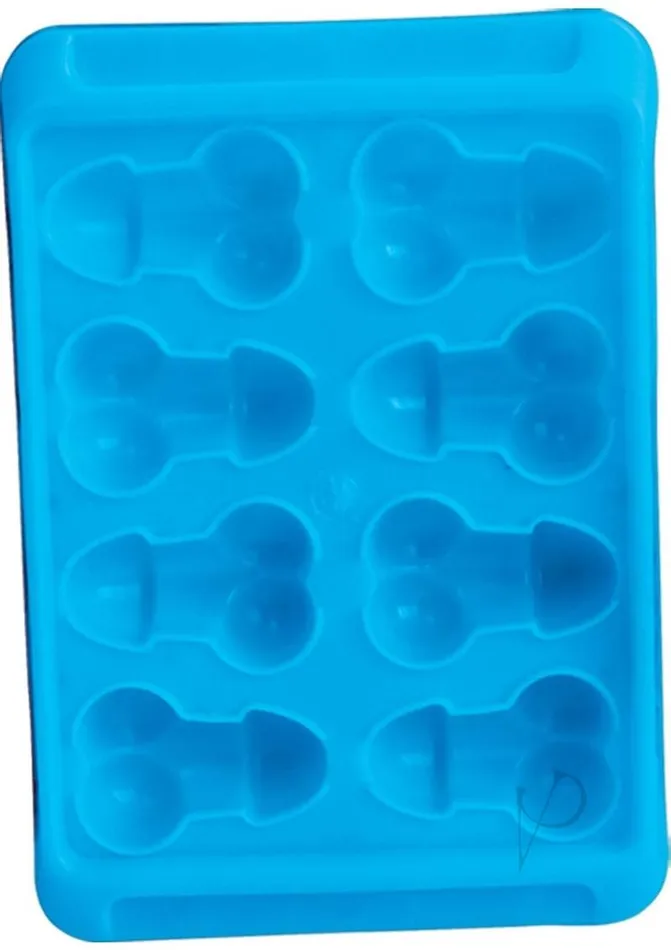 Dildos Bachelorette Blue Balls Penis Ice Tray 2 Per Pack