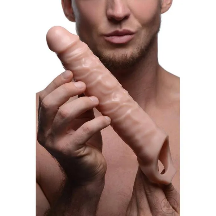 Dildos Size Matters 3 Inch Extender Sleeve Flesh