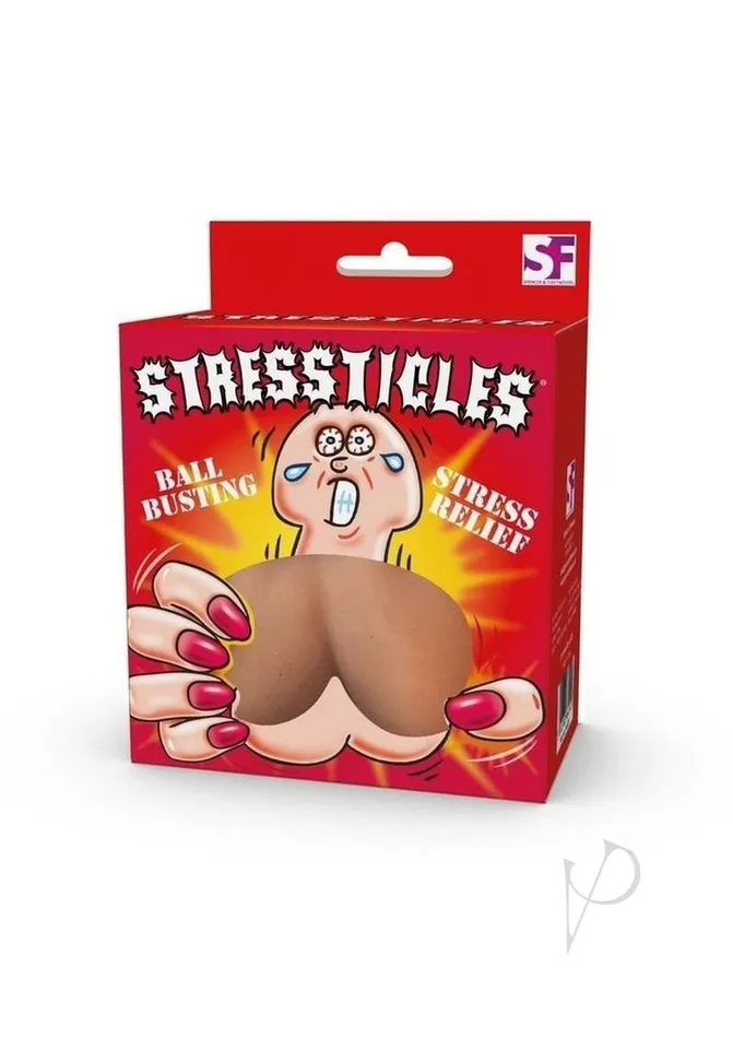Dildos Stressticles Novelty Stress Balls Vanilla Hott Products
