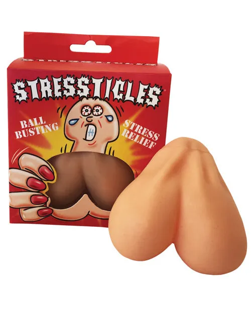 Dildos Stressticles Novelty Stress Balls Vanilla Hott Products