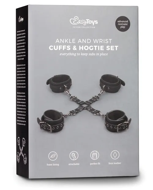 Easy Toys Easy Toys Hogtie wHand Anklecuffs Black Anal