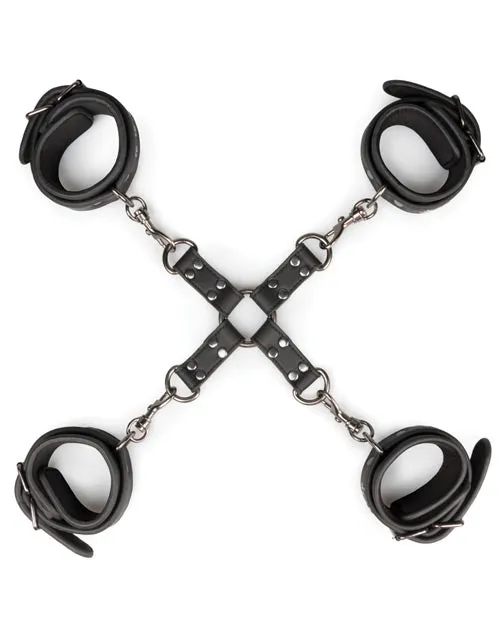 Easy Toys Easy Toys Hogtie wHand Anklecuffs Black Anal Easy Toys Easy Toys Hogtie wHand Anklecuffs Black Anal