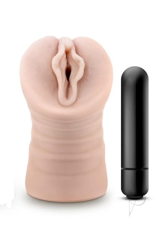 En Lust Male Sex Toys EnLust Destini Dual End Vibrating Stroker Pussy Vanilla