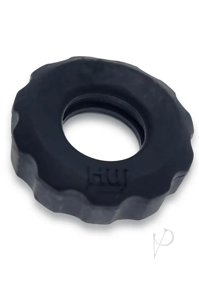 Enhancers Hunkyjunk HUJ Cockrings 3 Pack Tar Ice Hunkyjunk