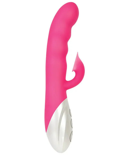 Evolved Female Sex Toys InstantO Rechargeable Silicone GSpot Vibrator with Clitoral Suction Pink