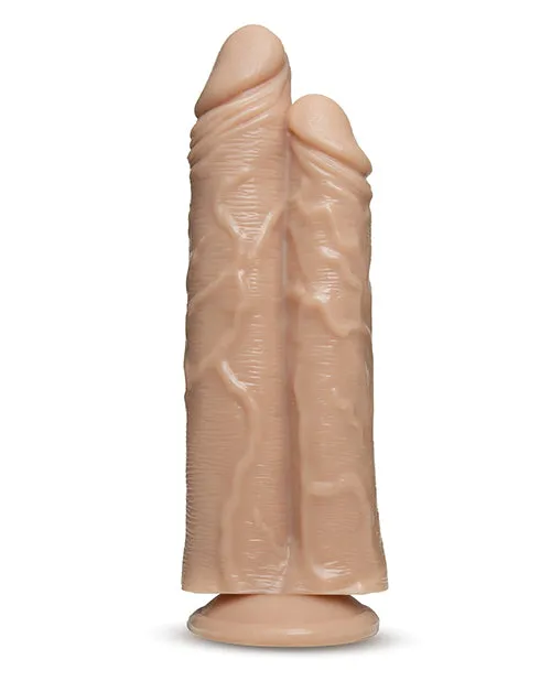 Female Sex Toys Dr Skin Dr Skin Silver Collection Double Trouble Dual Penetrating Dildo with Suction Cup 105in Vanilla Female Sex Toys Dr Skin Dr Skin Silver Collection Double Trouble Dual Penetrating Dildo with Suction Cup 105in Vanilla