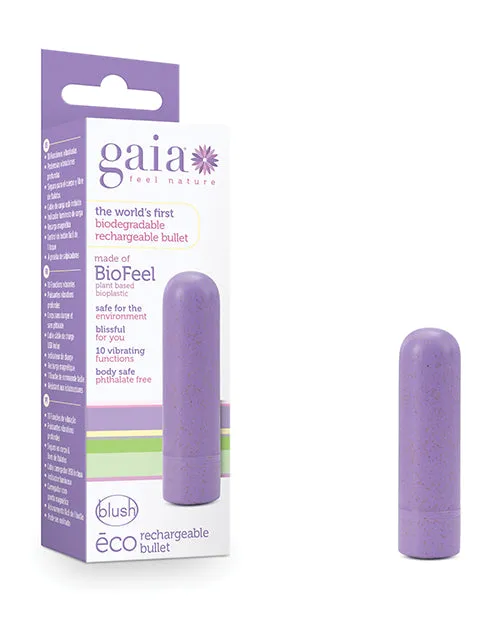 Female Sex Toys Gaia Gaia Eco Rechargeable Bullet Lilac