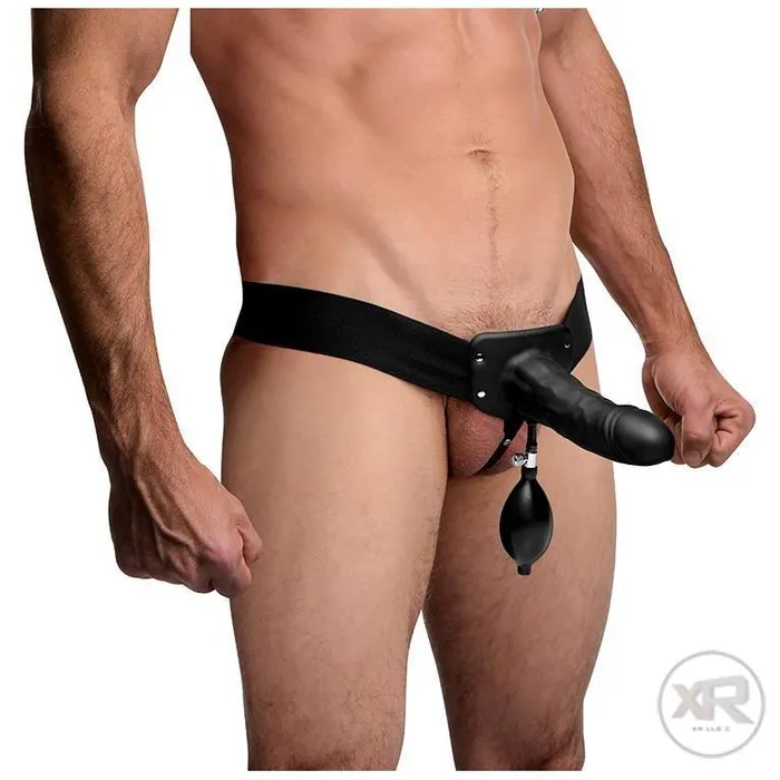 Female Sex Toys Master Series Pumper Inflatable Hollow Strap On