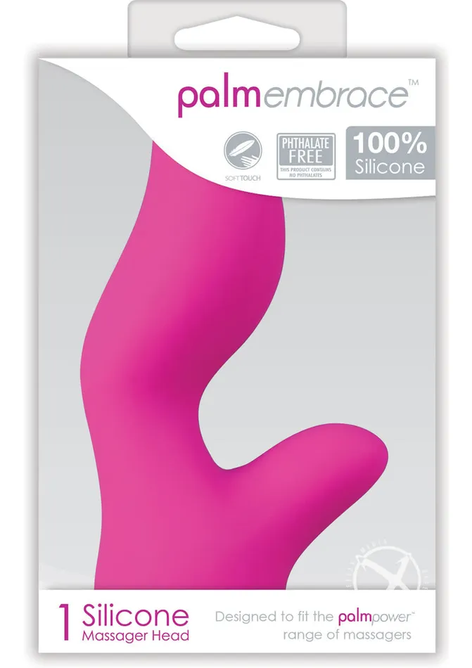 Female Sex Toys Palmpower PalmEmbrace Silicone Massager Head Attachment Pink Female Sex Toys Palmpower PalmEmbrace Silicone Massager Head Attachment Pink
