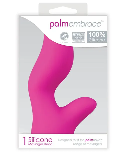 Female Sex Toys Palmpower PalmEmbrace Silicone Massager Head Attachment Pink