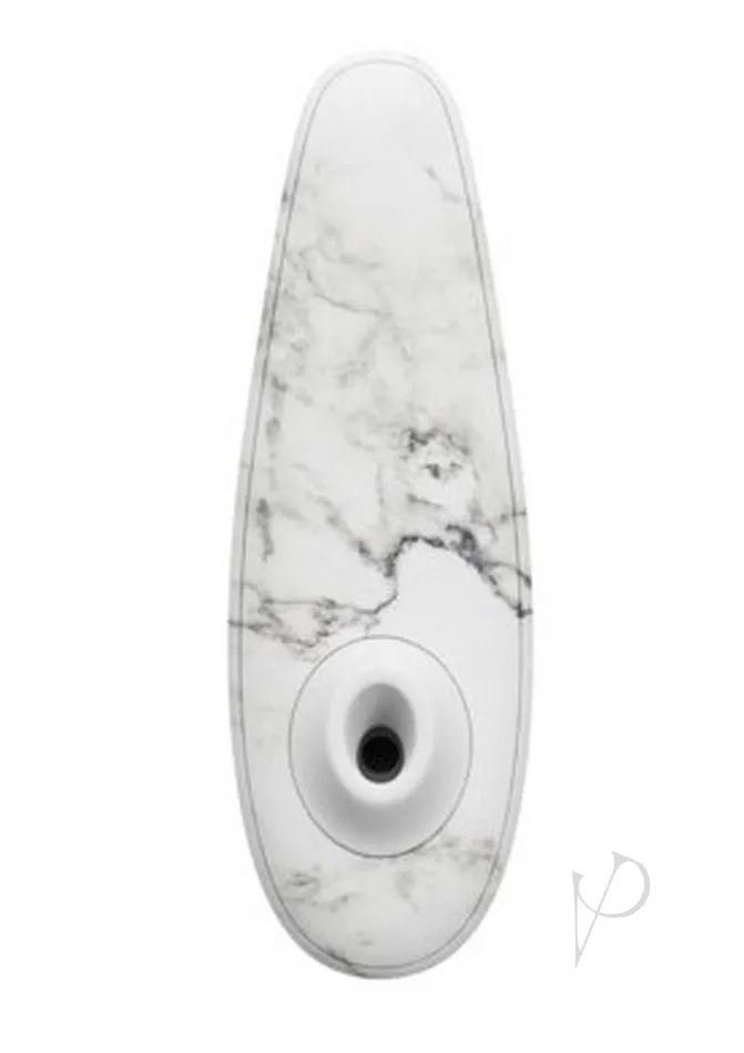 Female Sex Toys Womanizer Womanizer Marilyn Monroe Special Edition Rechargeable Clitoral Stimulator White Marble