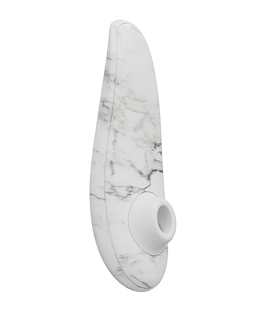 Female Sex Toys Womanizer Womanizer Marilyn Monroe Special Edition Rechargeable Clitoral Stimulator White Marble