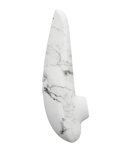 Female Sex Toys Womanizer Womanizer Marilyn Monroe Special Edition Rechargeable Clitoral Stimulator White Marble