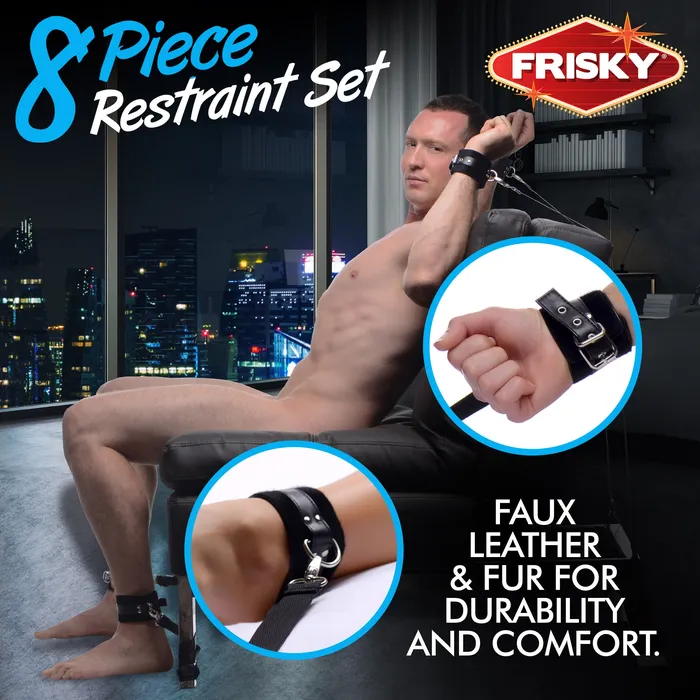 Frisky Frisky 8Piece Restraint Set Couples