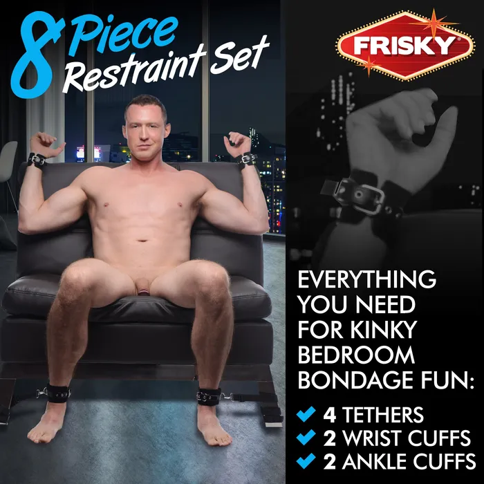 Frisky Frisky 8Piece Restraint Set Couples