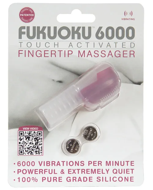 Fukuoku Vibrators Fukuoku 6000 Touch Activated Fingertip Massager