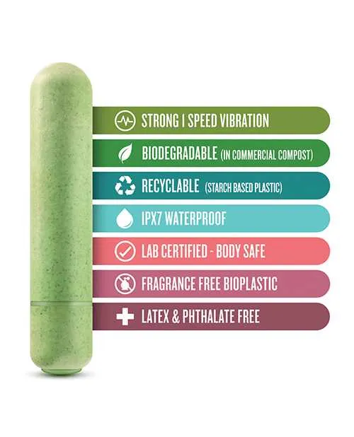 Gaia Eco Bullet Green Gaia Female Sex Toys