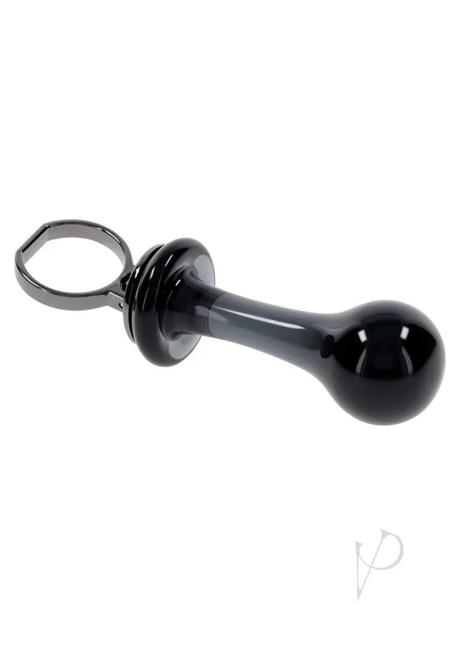 Gender X Anal Gender X Blow Pop Glass Anal Plug Black Gender X Anal Gender X Blow Pop Glass Anal Plug Black