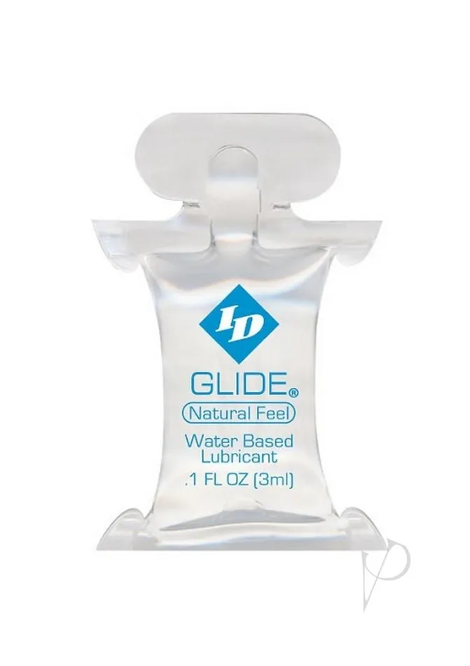 Glide Lubricants ID Glide Water Based Lubricant 3ml Pillow 144 Per Bag