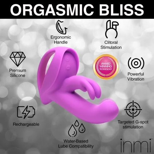 INMI Female Sex Toys 12X ComeHither Rocker Silicone Vibrator