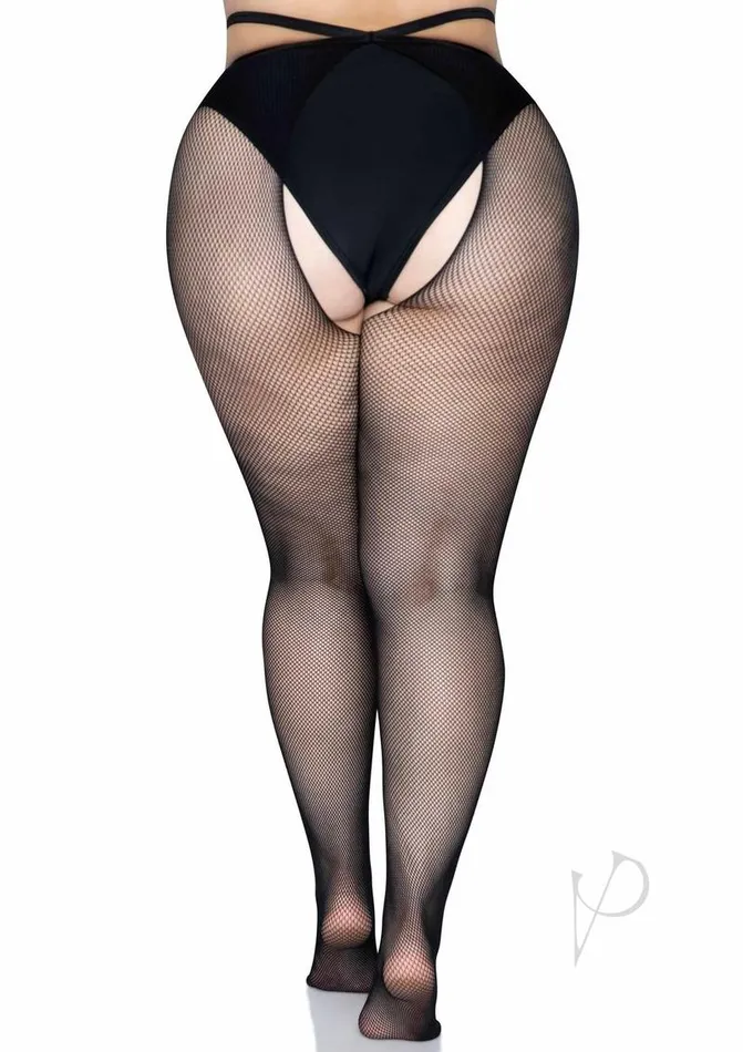 Leg Avenue Micro Net Strappy Waist Crotchless Tights 1X2X Black Leg Avenue Anal Leg Avenue Micro Net Strappy Waist Crotchless Tights 1X2X Black Leg Avenue Anal