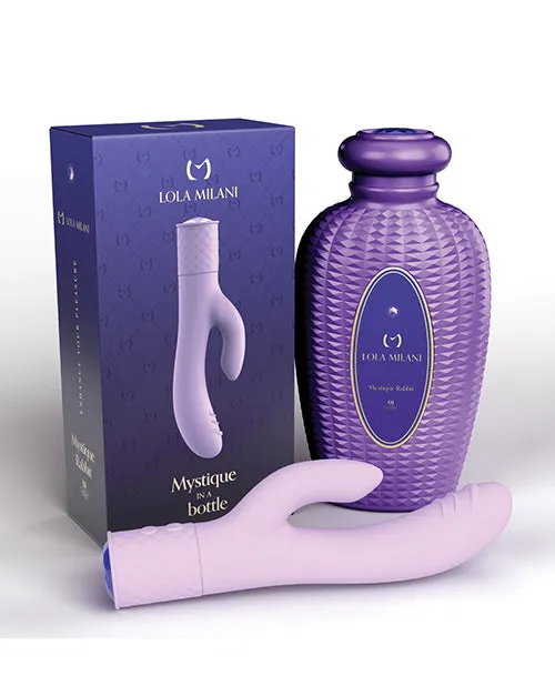 Lola Milani Vibrators Lola Milani Mystique Rabbit wOrchid Bottle Lilac