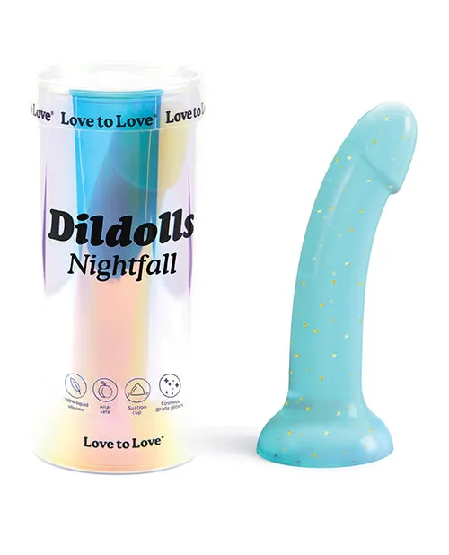 Love to Love Dildolls Nightfall Silicone Dildo TealGold Love To Love Dildos Love to Love Dildolls Nightfall Silicone Dildo TealGold Love To Love Dildos