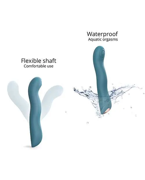 Love To Love Swap Rechargeable Silicone Vibrator Teal Me Vibrators Love To Love Swap Rechargeable Silicone Vibrator Teal Me Vibrators