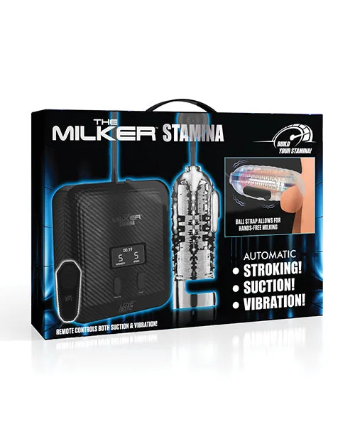Lovebotz Male Sex Toys Lovebotz The Milker Max Edition Rechargeable Thrusting and Vibrating Masturbator with Remote Control Black Lovebotz Male Sex Toys Lovebotz The Milker Max Edition Rechargeable Thrusting and Vibrating Masturbator with Remote Control Black