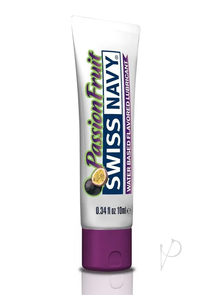 Lubricants Swiss Navy Swiss Navy Passion Fruit Flavored Water Based Lubricant 10ml