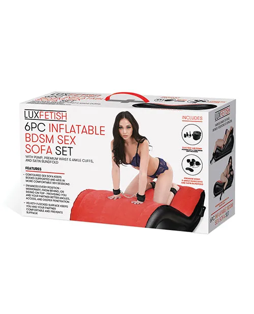 Lux Fetish Anal Lux Fetish Inflatable BDSM Sex Sofa Set 6 Piece RedBlack Lux Fetish Anal Lux Fetish Inflatable BDSM Sex Sofa Set 6 Piece RedBlack