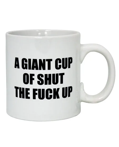 Male Sex Toys Attitude Mug A Giant Cup of Shut the Fuck Up 22 oz Island Dogs Male Sex Toys Attitude Mug A Giant Cup of Shut the Fuck Up 22 oz Island Dogs
