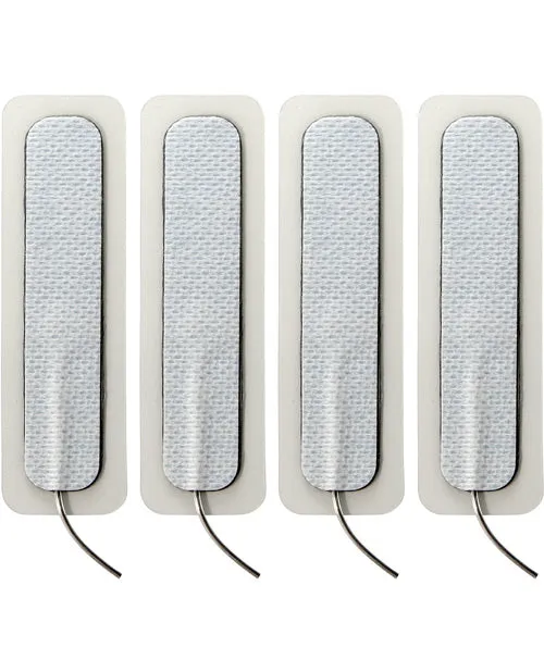 Male Sex Toys Electrastim ElectraStim Accessory Rectangle Self Advesive Pads Pack of 4 Male Sex Toys Electrastim ElectraStim Accessory Rectangle Self Advesive Pads Pack of 4