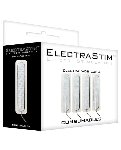 Male Sex Toys Electrastim ElectraStim Accessory Rectangle Self Advesive Pads Pack of 4 Male Sex Toys Electrastim ElectraStim Accessory Rectangle Self Advesive Pads Pack of 4