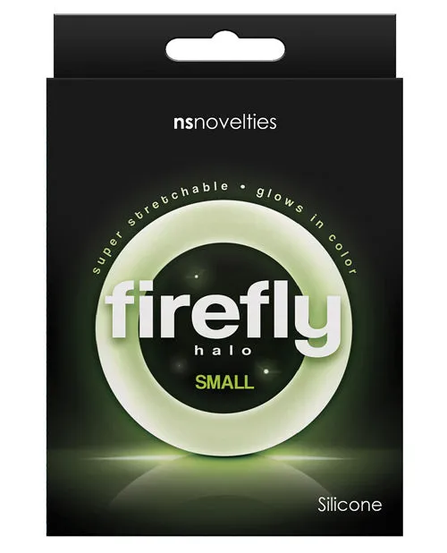 Male Sex Toys Firefly Firefly Halo Small Silicone Cock Ring Glow In The Dark Clear