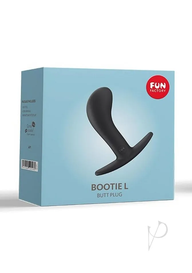 Male Sex Toys Fun Factory Bootie L Silicone Anal Plug Large Black
