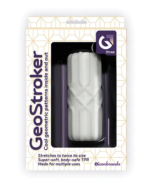 Male Sex Toys Geo Stroker GeoStroker 3 Stroker White