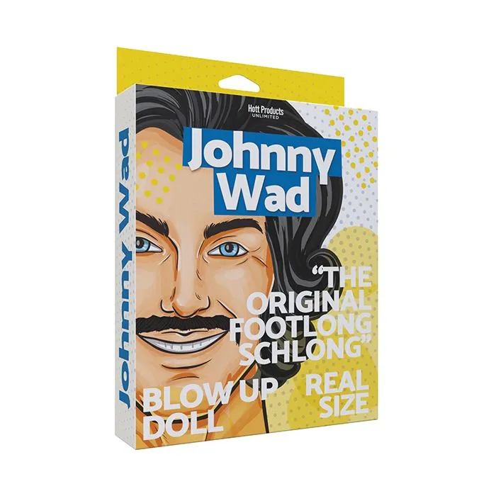 Male Sex Toys Hott Johnny Wad wLarge Penis Blow Up Doll