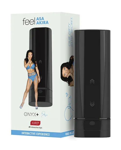 Male Sex Toys Kiiroo Kiiroo Onyx Asa Akira Experience Masturbator Black